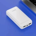 Zore B-05 Hızlı Şarj Özellikli Led Göstergeli Taşınabilir Powerbank 20000mAh - Beyaz