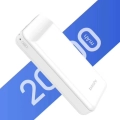 Zore B-05 Hızlı Şarj Özellikli Led Göstergeli Taşınabilir Powerbank 20000mAh - Beyaz