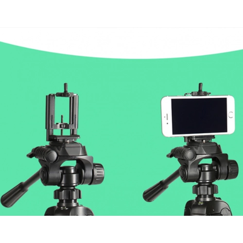 Zore DC-320 Telefon ve Kamera Tutucu Tripod Ayak 139 cm (Telefon Tutuculu) - Siyah