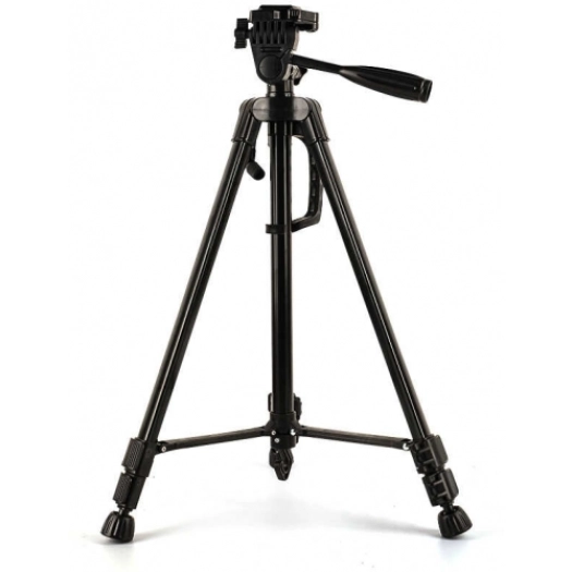 Zore DC-360 Telefon ve Kamera Tutucu Tripod Ayak 140 cm (Telefon Tutuculu) - Siyah