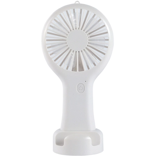 Zore DD5002 3 Kademeli El Fanı | Type-C Şarjlı, Telefon Standlı Masaüstü Mini Vantilatör - Beyaz