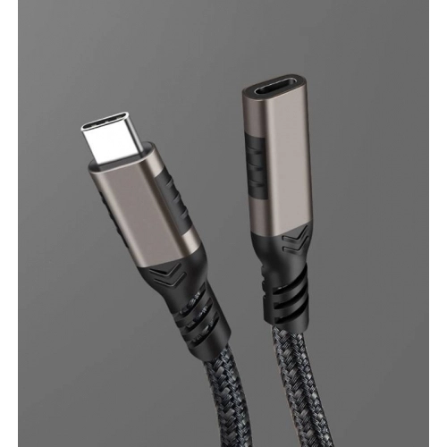 Zore Extension USB3.2 Type-C PD Uzatma Kablosu 100W 20Gbps 4K@60Hz 3 Metre