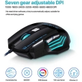 Zore GM02 Oyuncu Mouse - Siyah