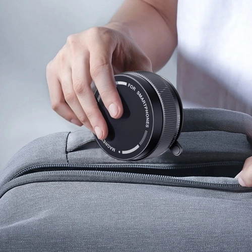 Zore K10A Vakum Özellikli 360 Derece Dönen Magnetik Telefon Tutucu - Siyah