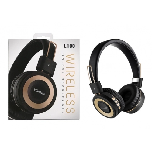  Zore L100 Bluetooth Müzik Oyuncu Kulaklığı  - Gold