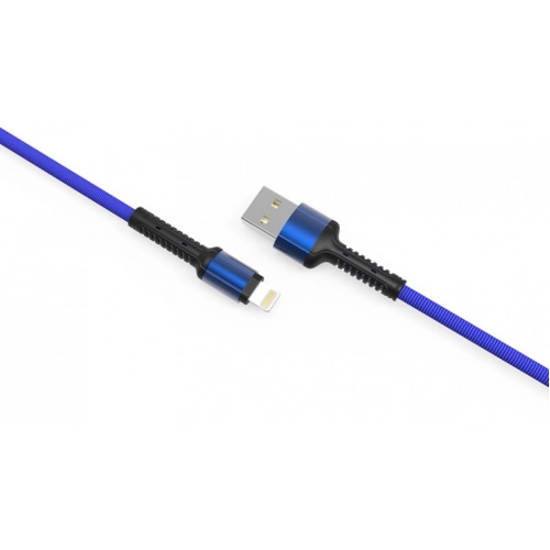 Zore LS64 Lightning USB Hızlı Şarj Data Kablosu 2m - Mavi