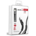 Zore LS64 Lightning USB Hızlı Şarj Data Kablosu 2m - Siyah
