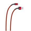 Zore LS64 Micro USB Hızlı Şarj Data Kablosu 2m - Kırmızı