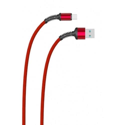 Zore LS64 Micro USB Hızlı Şarj Data Kablosu 2m - Kırmızı