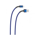 Zore LS64 Micro USB Hızlı Şarj Data Kablosu 2m - Mavi