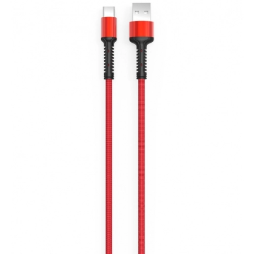Zore LS64 Type-C USB Hızlı Şarj Data Kablosu 2m - Kırmızı