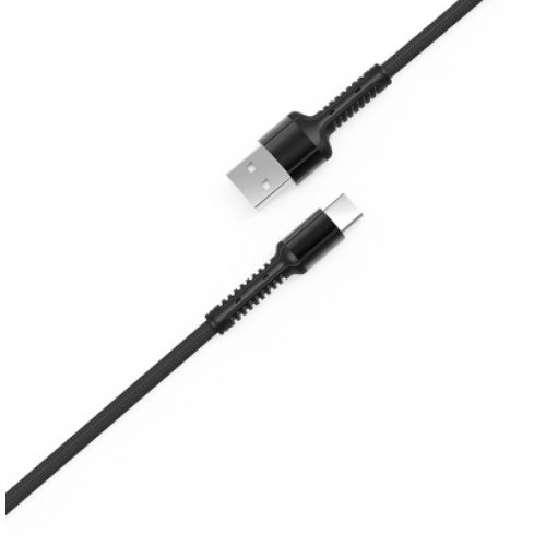 Zore LS64 Type-C USB Hızlı Şarj Data Kablosu 2m - Siyah