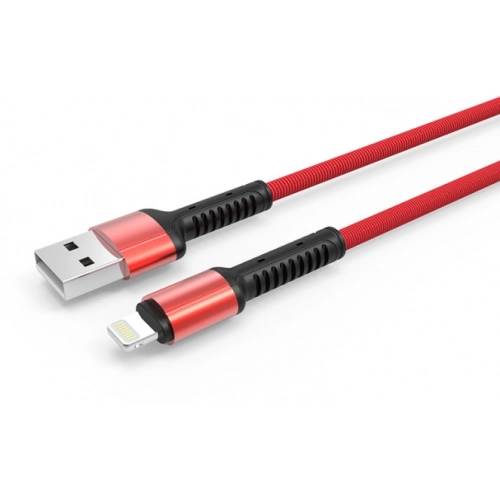 Zore LS65 Lightning USB Hızlı Şarj Data Kablosu 3m - Kırmızı