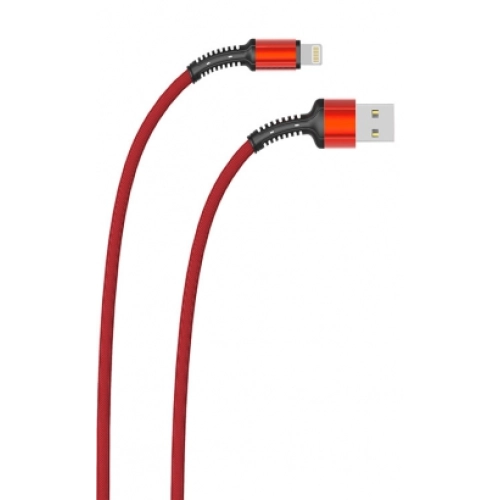Zore LS65 Lightning USB Hızlı Şarj Data Kablosu 3m - Kırmızı