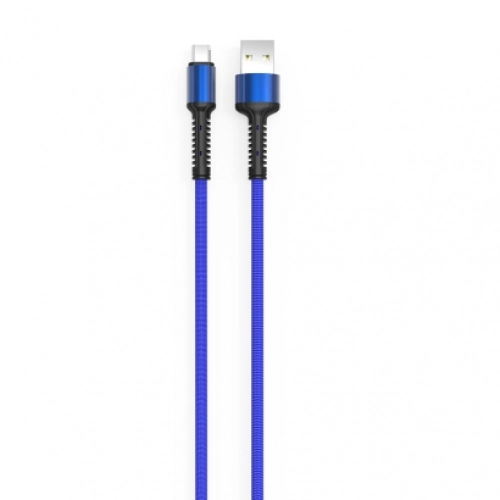 Zore LS65 Micro USB Hızlı Şarj Data Kablosu 3m - Mavi
