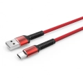 Zore LS65 Type-C USB Hızlı Şarj Data Kablosu 3m - Kırmızı