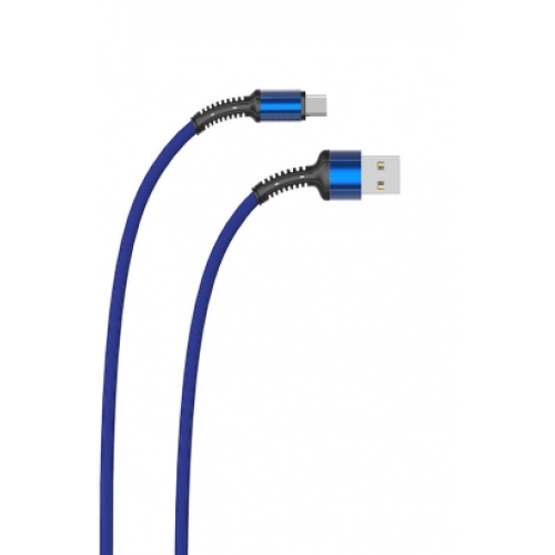 Zore LS65 Type-C USB Hızlı Şarj Data Kablosu 3m - Mavi