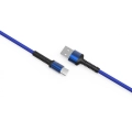 Zore LS65 Type-C USB Hızlı Şarj Data Kablosu 3m - Mavi
