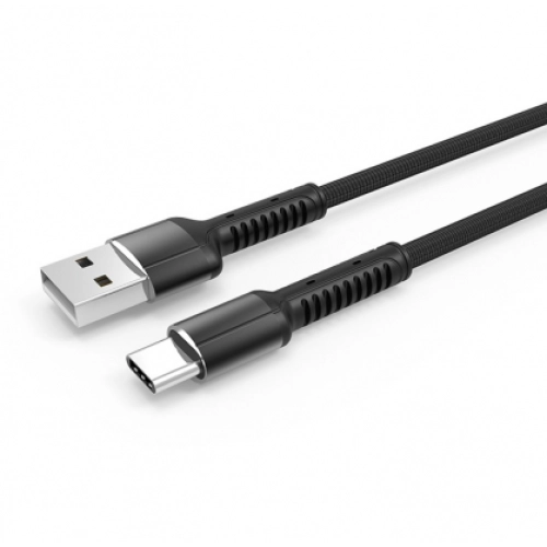 Zore LS65 Type-C USB Hızlı Şarj Data Kablosu 3m - Siyah