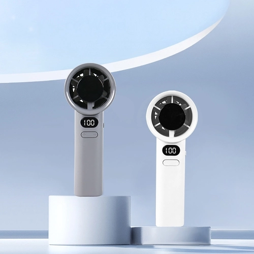 Zore M11 Dijital Led Göstergeli Soğutucu El Fanı - Siyah