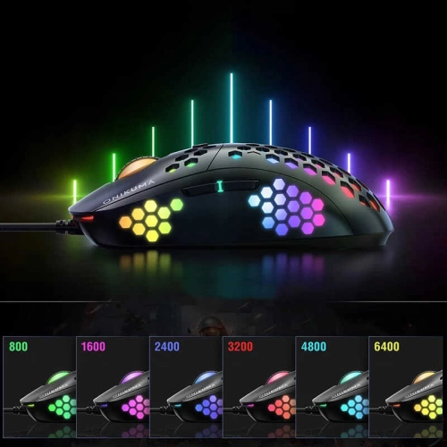 Zore Onikuma CW903 RGB Oyuncu Mouse - Siyah