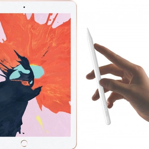 Zore Pencil 10 Magnetik Şarj ve Eğim Özellikli Dokunmatik Çizim Kalemi - Beyaz