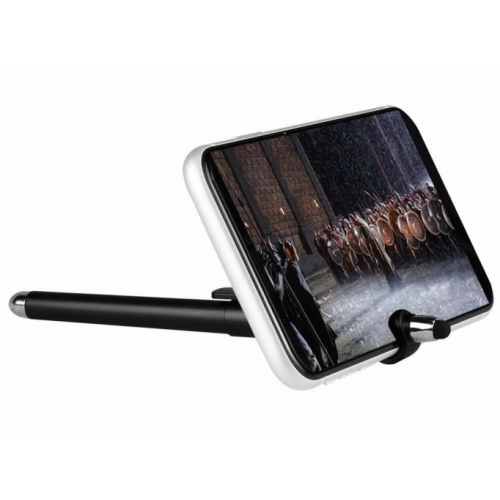 Zore Pencil Tükenmez Stylus Dokunmatik Kalem Stand - Siyah