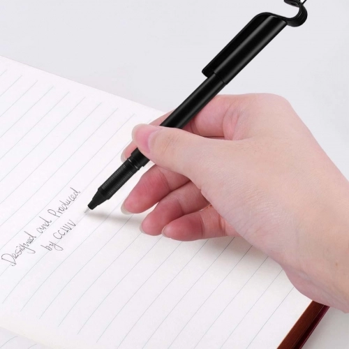 Zore Pencil Tükenmez Stylus Dokunmatik Kalem Stand - Siyah