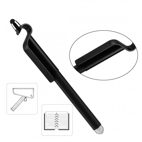 Zore Pencil Tükenmez Stylus Dokunmatik Kalem Stand - Siyah