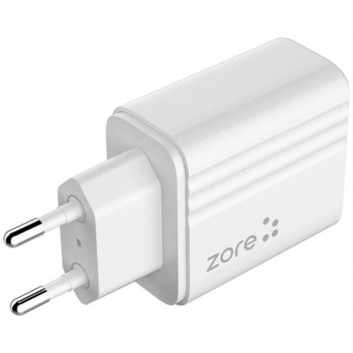Zore Play Serisi PL1 Lightning 2in1 Seyahat Şarj Aleti 12W