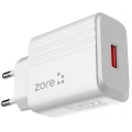 Zore Play Serisi PL1 Lightning 2in1 Seyahat Şarj Aleti 12W