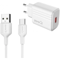 Zore Play Serisi PL1 Type-C 2in1 Seyahat Şarj Aleti 12W