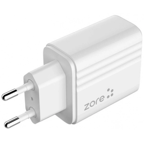 Zore Play Serisi PL1 Type-C 2in1 Seyahat Şarj Aleti 12W