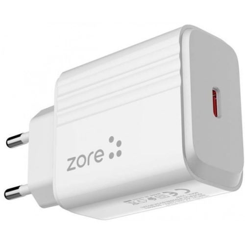 Zore Play Serisi PL2 Type-C to Lightning 2in1 PD Seyahat Şarj Aleti 20W