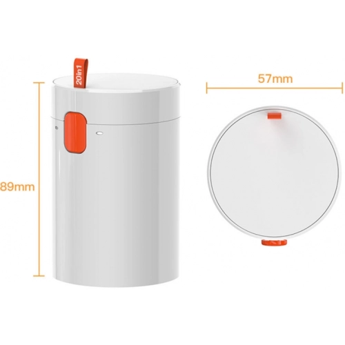 Zore Q20 20 in 1 Çok Fonksiyonlu Telefon Tablet Airpods Cihaz Temizleme Kiti - Beyaz