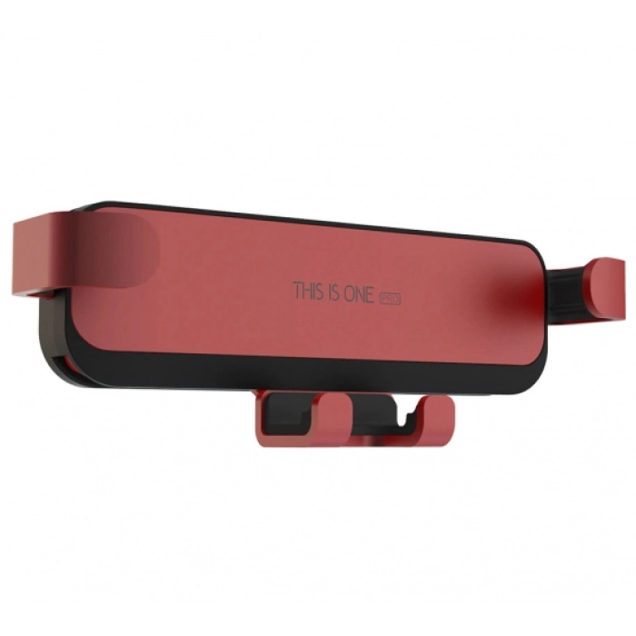 Zore Robotik Araç Telefon Tutucu Metal Girişli CRH-06 - Kırmızı