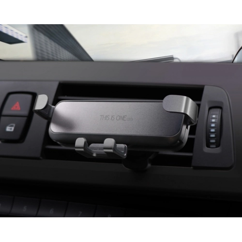 Zore Robotik Araç Telefon Tutucu Metal Girişli CRH-06 - Siyah