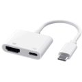 Zore Type-C to HDMI 4K@30Hz + PD 100W Çoklayıcı Adaptör (MacBook/iPad Uyumlu)- Beyaz