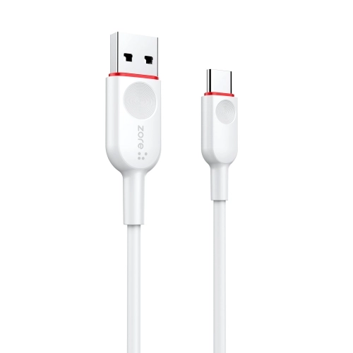 Zore Vest Serisi V2 Type-C 2 in 1 Hızlı Şarj Seti 2.4A/12w - Beyaz