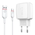 Zore Vest Serisi V2 Type-C 2 in 1 Hızlı Şarj Seti 2.4A/12w - Beyaz