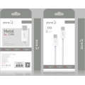 Zore Vol Serisi Type-C to Type-C PD Şarj ve Data Kablosu 65W 3A 1 Metre