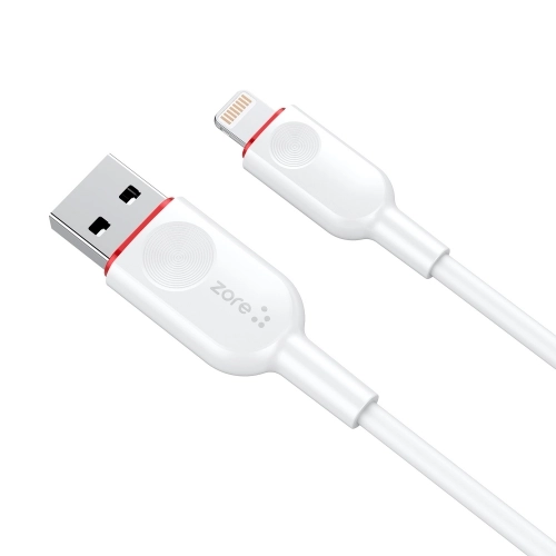 Zore xMac Serisi Apple Lightning 2 in 1 Çift Giriş Hızlı Şarj Seti QC 3.4A/18w - Beyaz