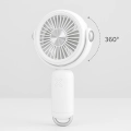 Zore YS-2506 360 Derece Dönebilen Katlanabilir El Fanı, Type-C Şarjlı Portatif Mini Vantilatör