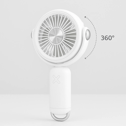 Zore YS-2506 360 Derece Dönebilen Katlanabilir El Fanı, Type-C Şarjlı Portatif Mini Vantilatör
