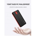 Zore ZR-1013 10000 mAh Powerbank Hızlı Şarj Tek Çıkış Apple Lightning  Type-C Micro  - Beyaz