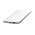 Zore ZR-1013 10000 mAh Powerbank Hızlı Şarj Tek Çıkış Apple Lightning  Type-C Micro  - Beyaz