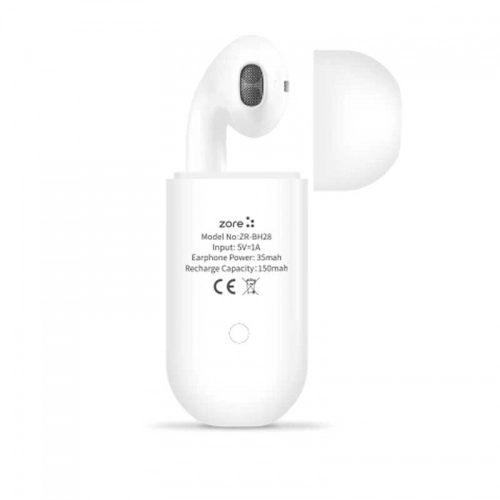 Zore ZR-BH28 Kablosuz Bluetooth Kulaklık - Beyaz