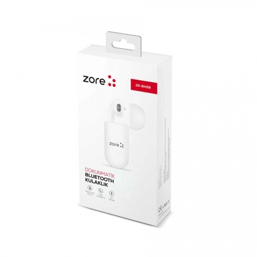 Zore ZR-BH28 Kablosuz Bluetooth Kulaklık - Beyaz