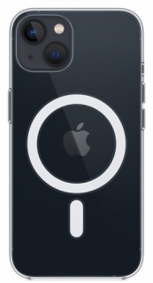 Apple iPhone 13 (6.1) Kılıf Şeffaf Magsafe Wireless Özellikli Kapak