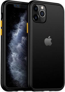 Benks Apple iPhone 11 Pro Max Kılıf Arkası Mat Magic Smooth Drop Resistance Kapak - Siyah